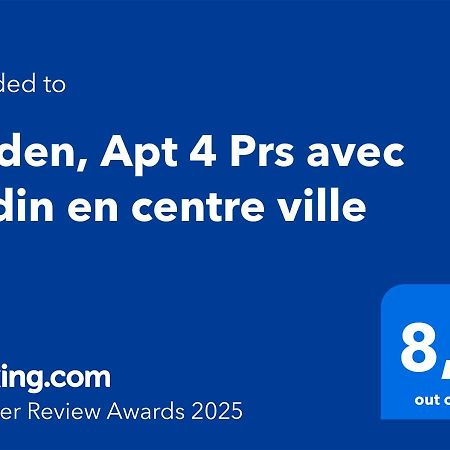 L'Eden, Apt 4 Prs Avec Jardin En Centre Ville Dijon Bagian luar foto