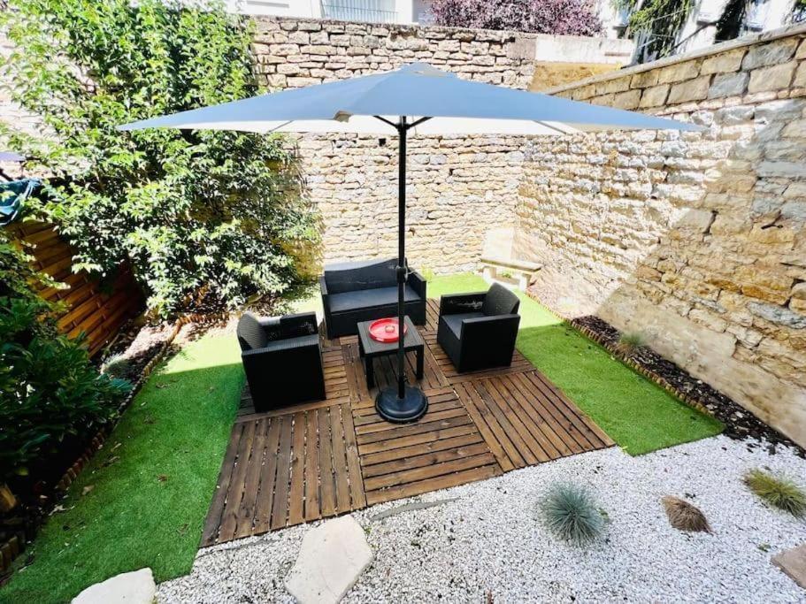 L'Eden, Apt 4 Prs Avec Jardin En Centre Ville Dijon Bagian luar foto